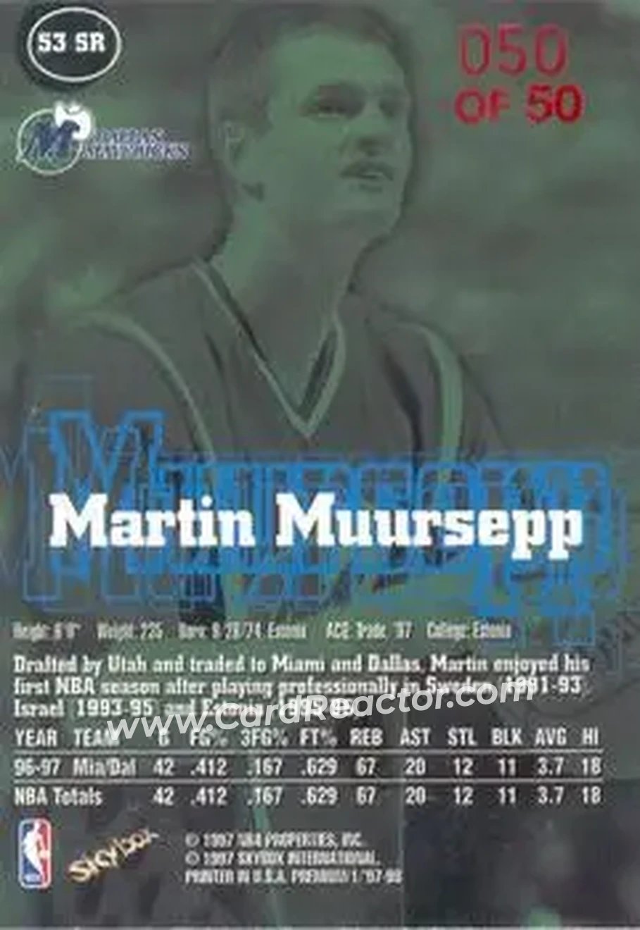 Back of Martin Muursepp
