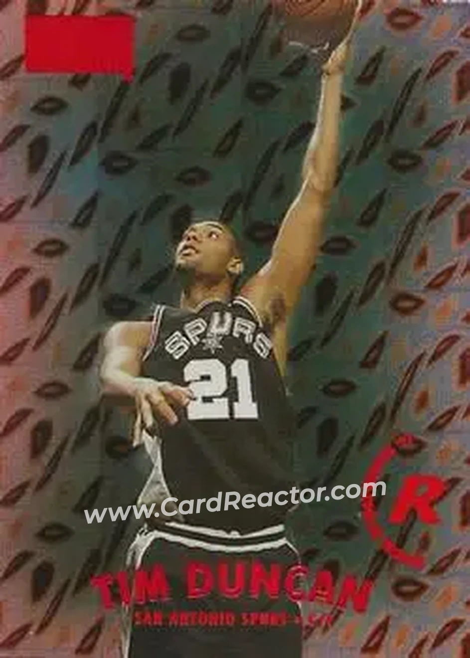 Front of Tim Duncan