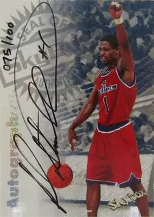 1997-98 SkyBox Premium #NNO Autographics Century Marks Rod Strickland