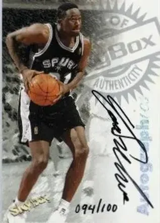 1997-98 SkyBox Premium #NNO Autographics Century Marks Dominique Wilkins