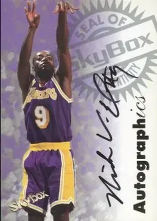 1997-98 SkyBox Premium #NNO Autographics Nick Van Exel