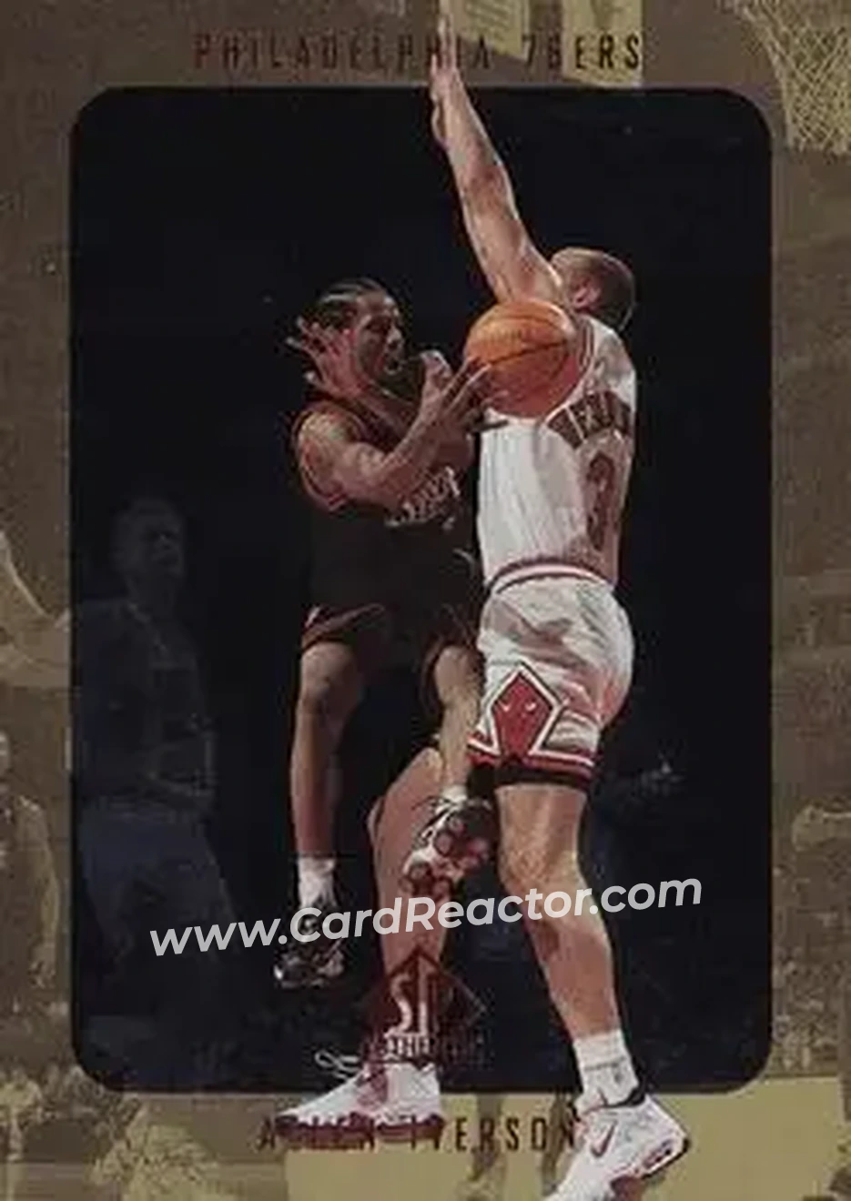 Front of Allen Iverson