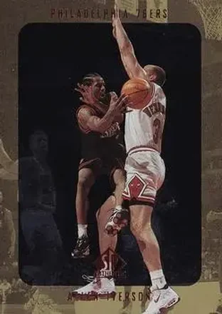 1997-98 SP Authentic #104 Allen Iverson