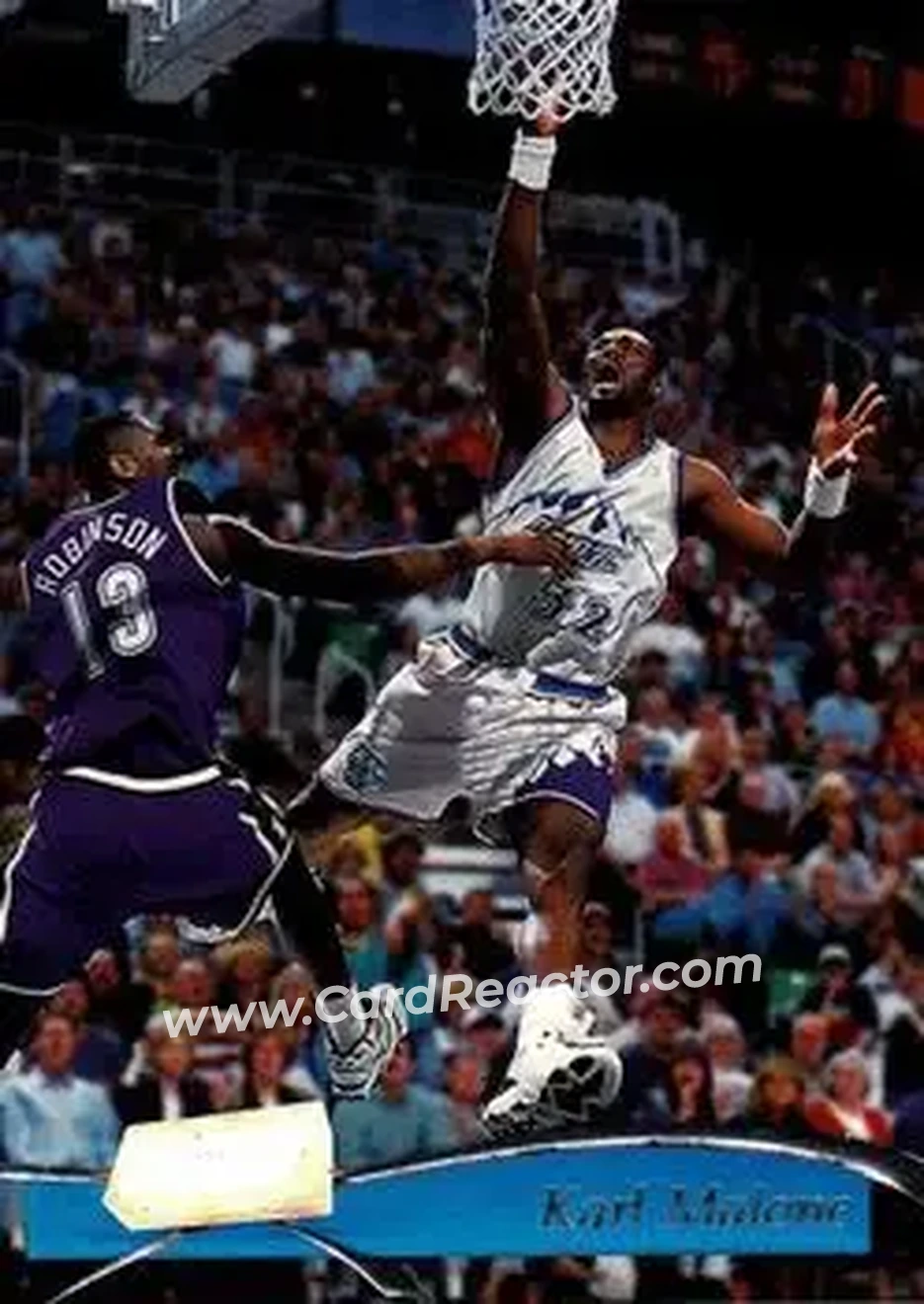 Front of Karl Malone