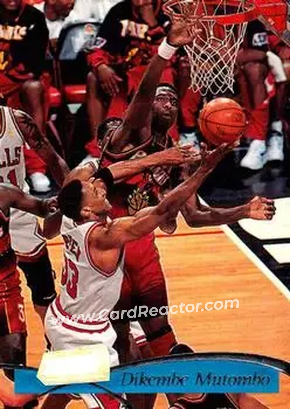 Front of Dikembe Mutombo