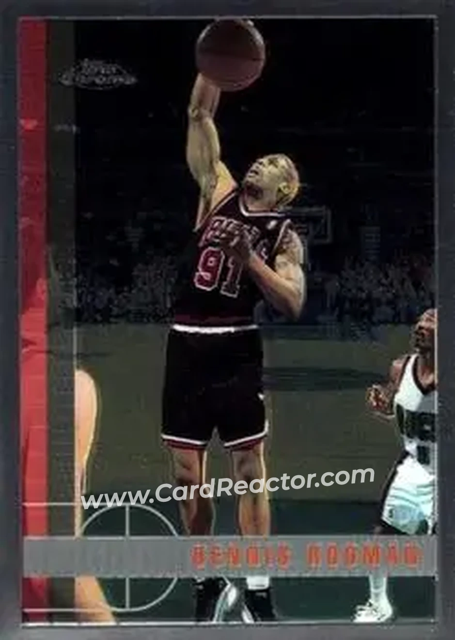 Front of Dennis Rodman