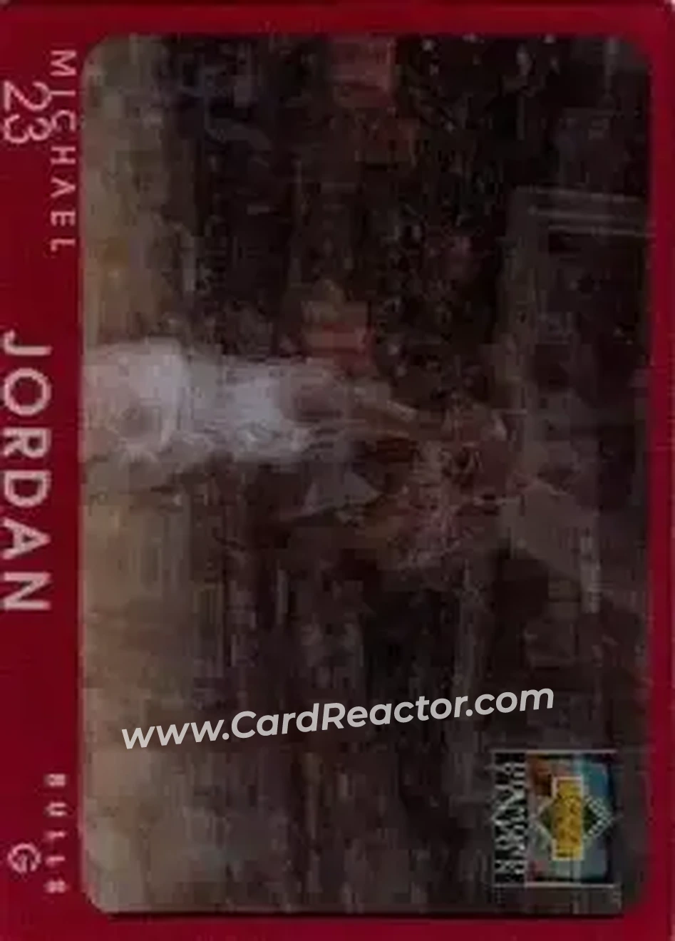 Front of Michael Jordan