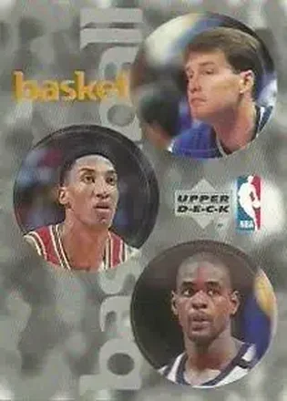 1997-98 Upper Deck NBA Stickers (European) #29 Card #29