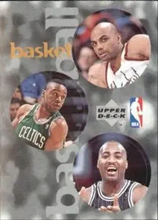 1997-98 Upper Deck NBA Stickers (European) #43 Card #43