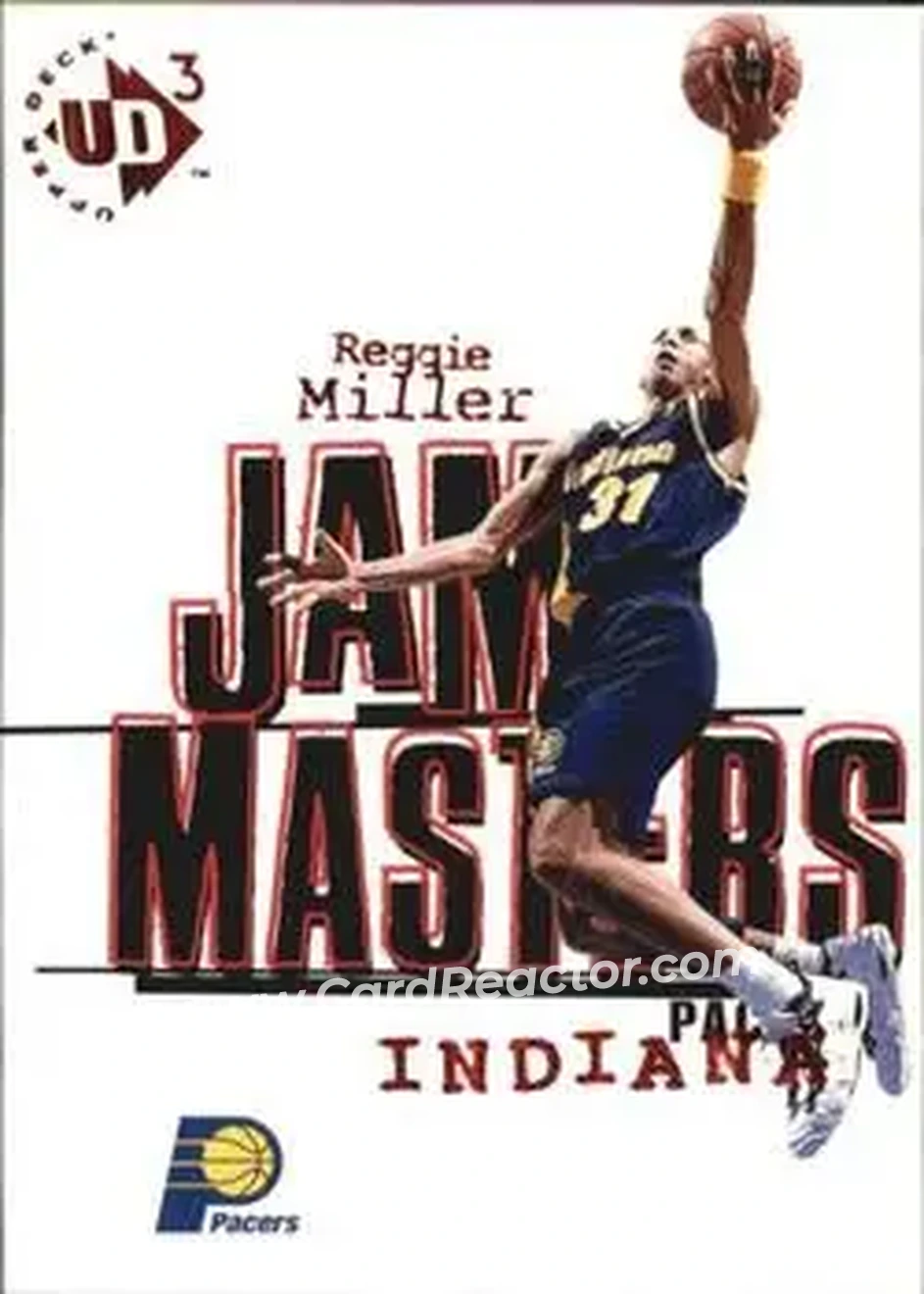 Front of Reggie Miller