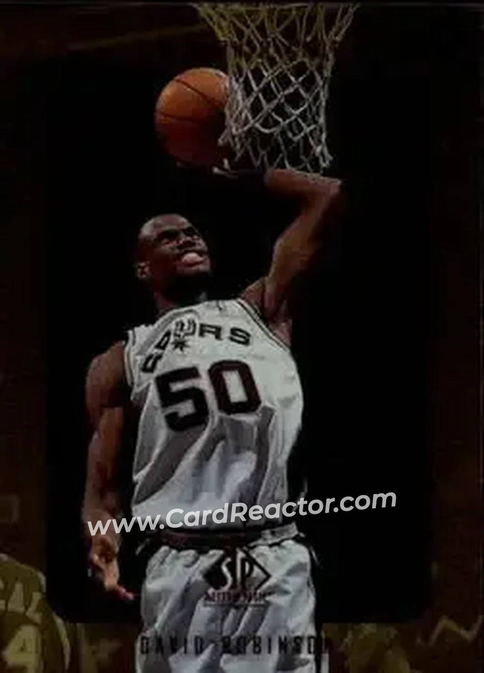 Front of David Robinson