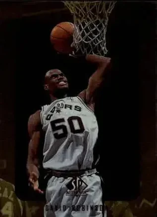 1997-98 SP Authentic #127 David Robinson
