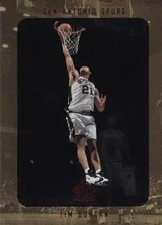 1997-98 SP Authentic #128 Tim Duncan