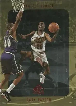 1997-98 SP Authentic #131 Gary Payton
