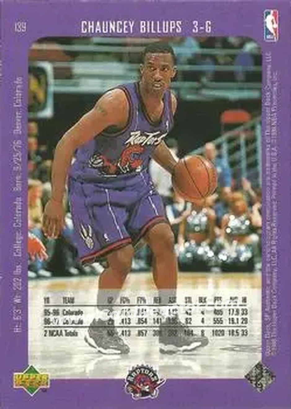 Back of Chauncey Billups