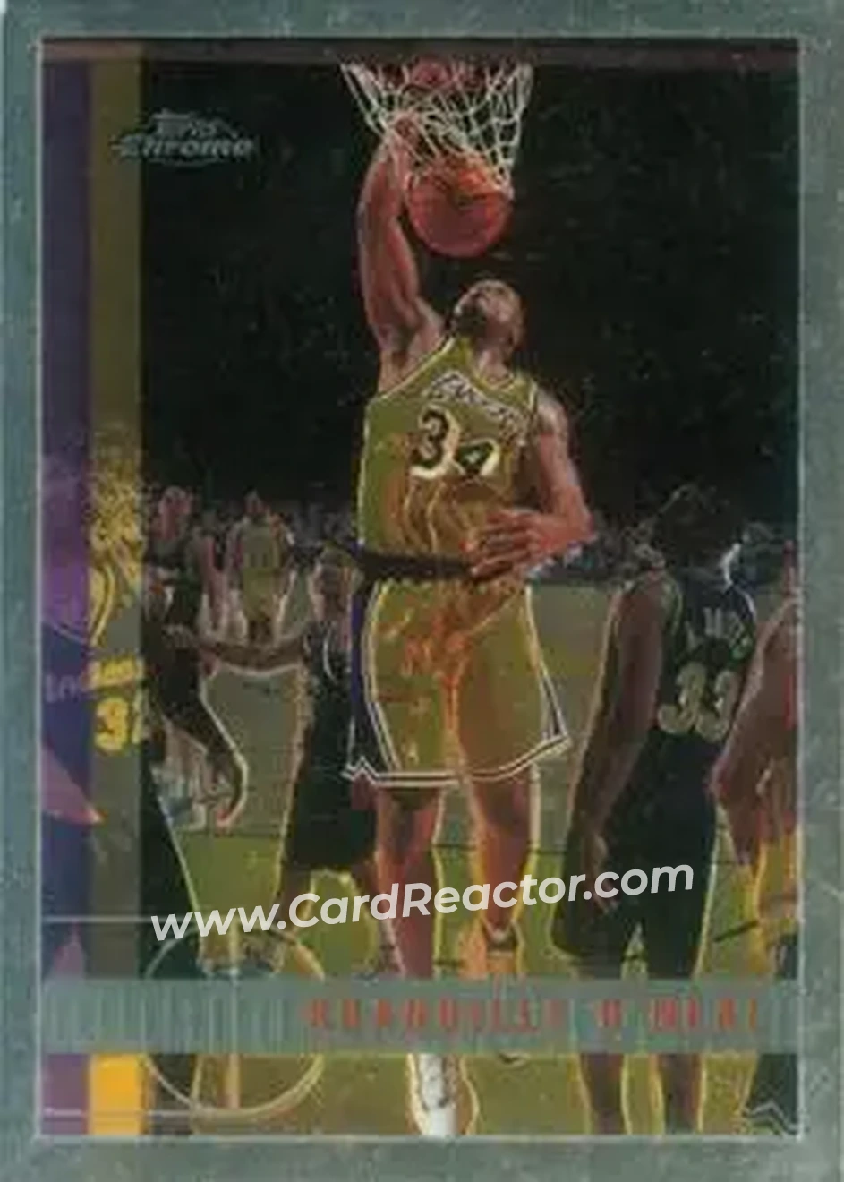 Front of Shaquille O'Neal