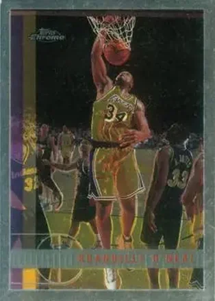 1997-98 Topps Chrome #109 Shaquille O'Neal