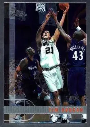 1997-98 Topps Chrome #115 Tim Duncan