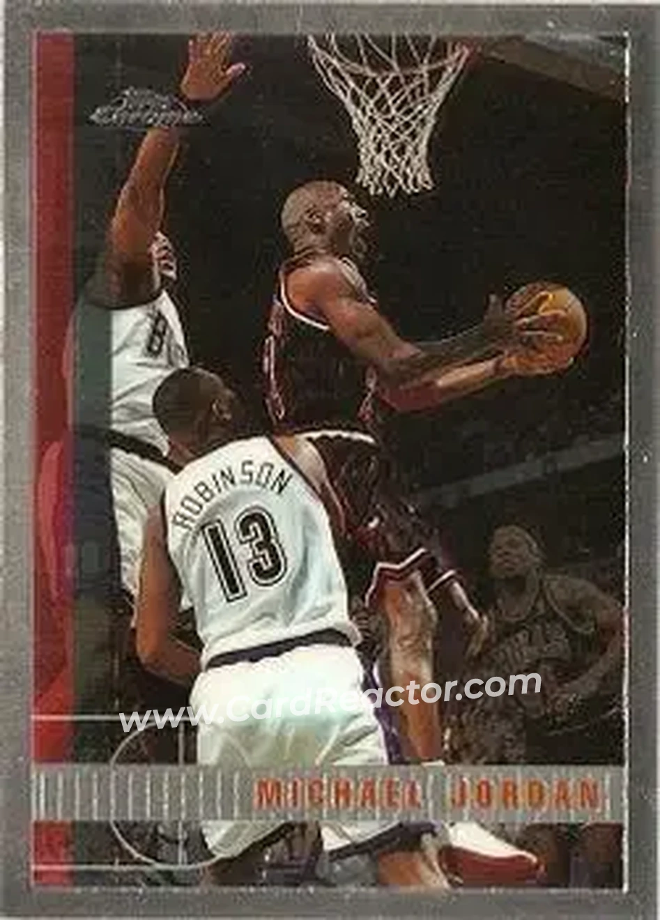 Front of Michael Jordan