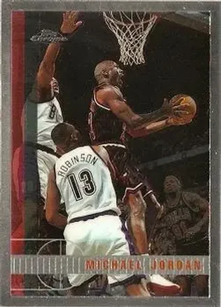 1997-98 Topps Chrome #123 Michael Jordan