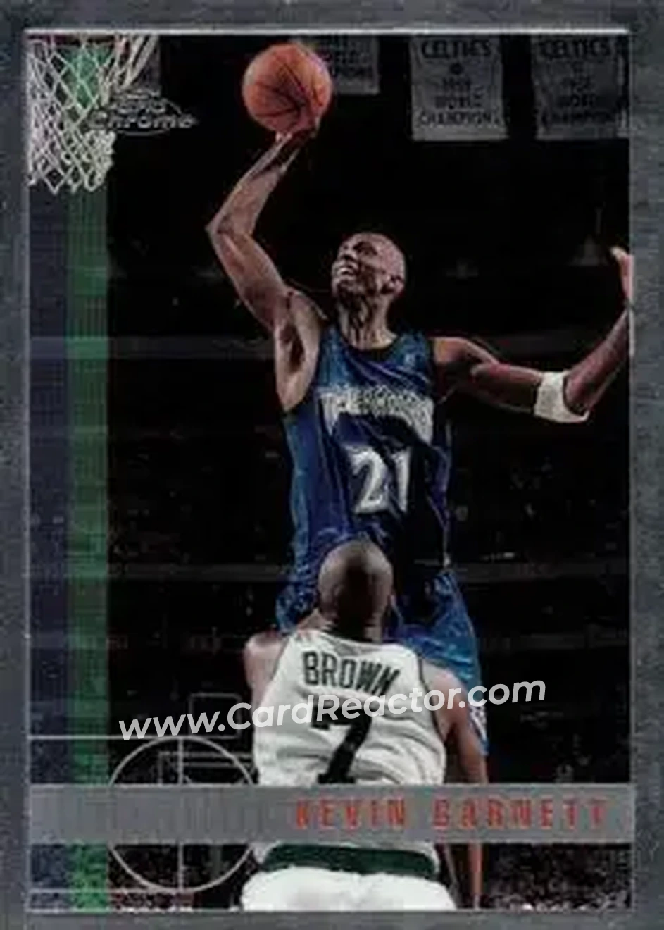 Front of Kevin Garnett