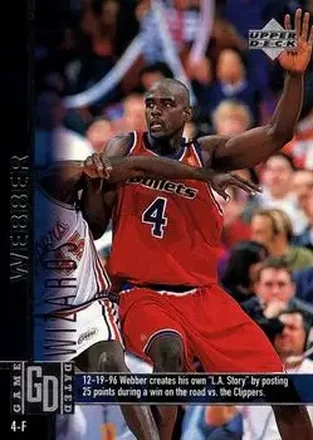 1997-98 Upper Deck #135 Chris Webber