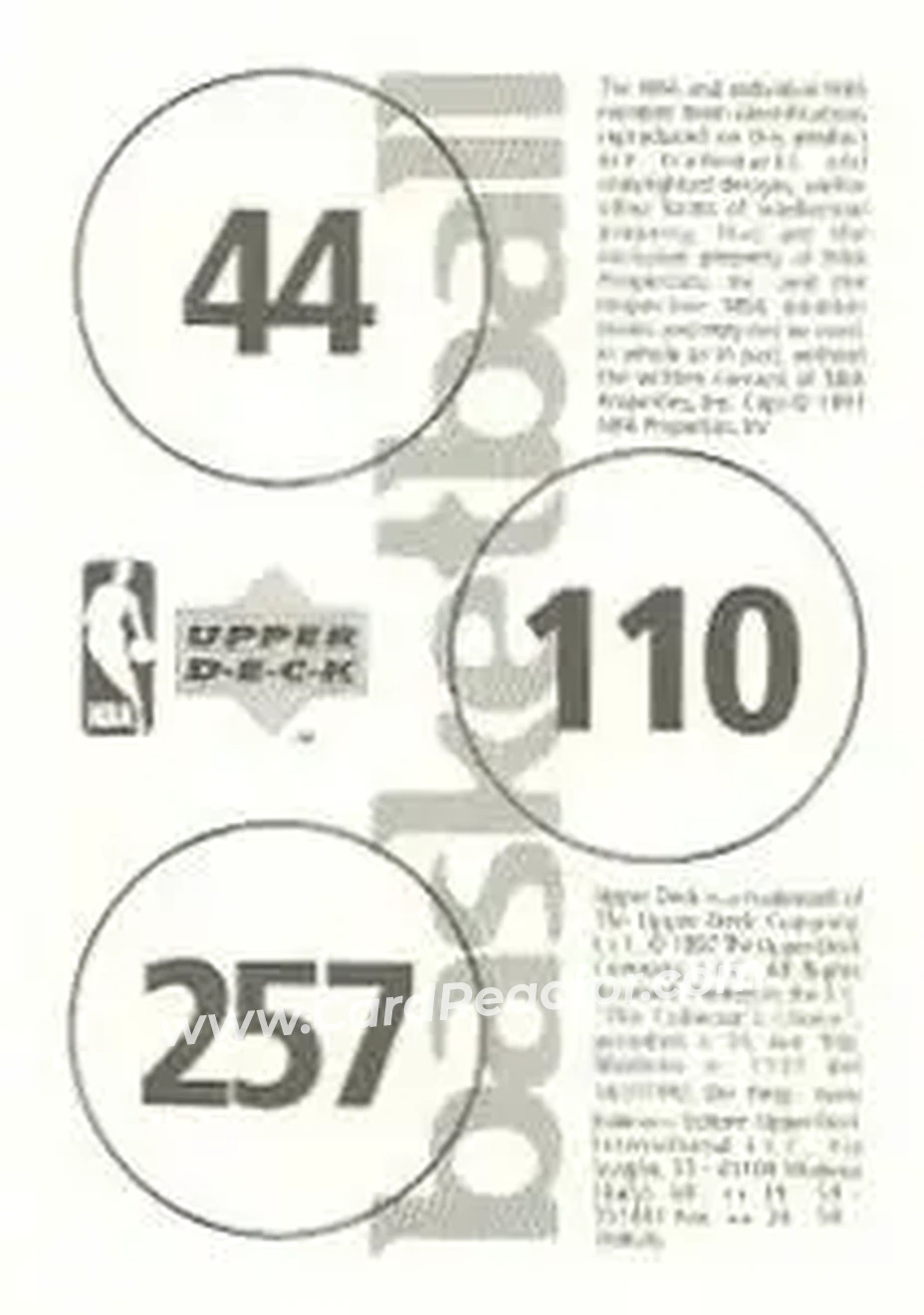 Back of Card #44