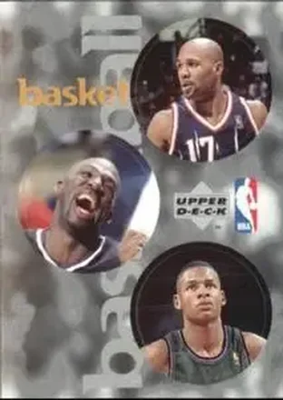 1997-98 Upper Deck NBA Stickers (European) #44 Card #44