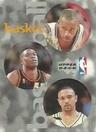 1997-98 Upper Deck NBA Stickers (European) #49 Card #49