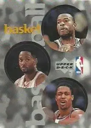 1997-98 Upper Deck NBA Stickers (European) #52 Card #52