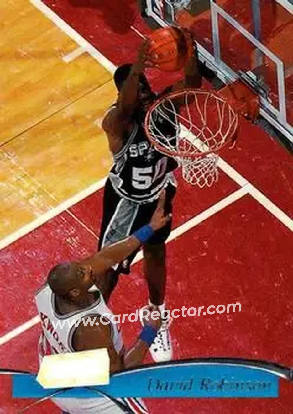 Front of David Robinson
