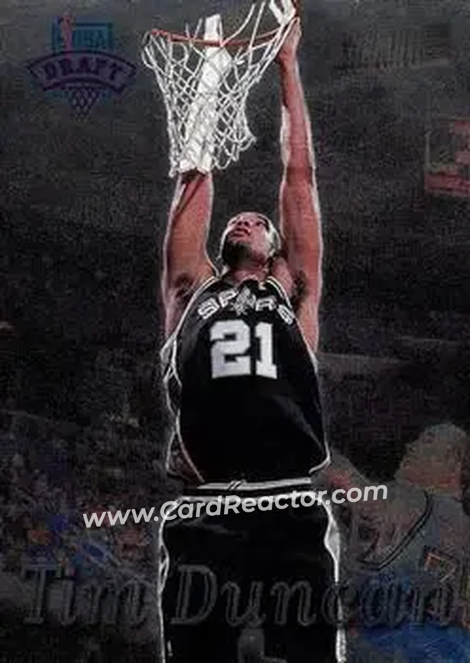 Front of Tim Duncan