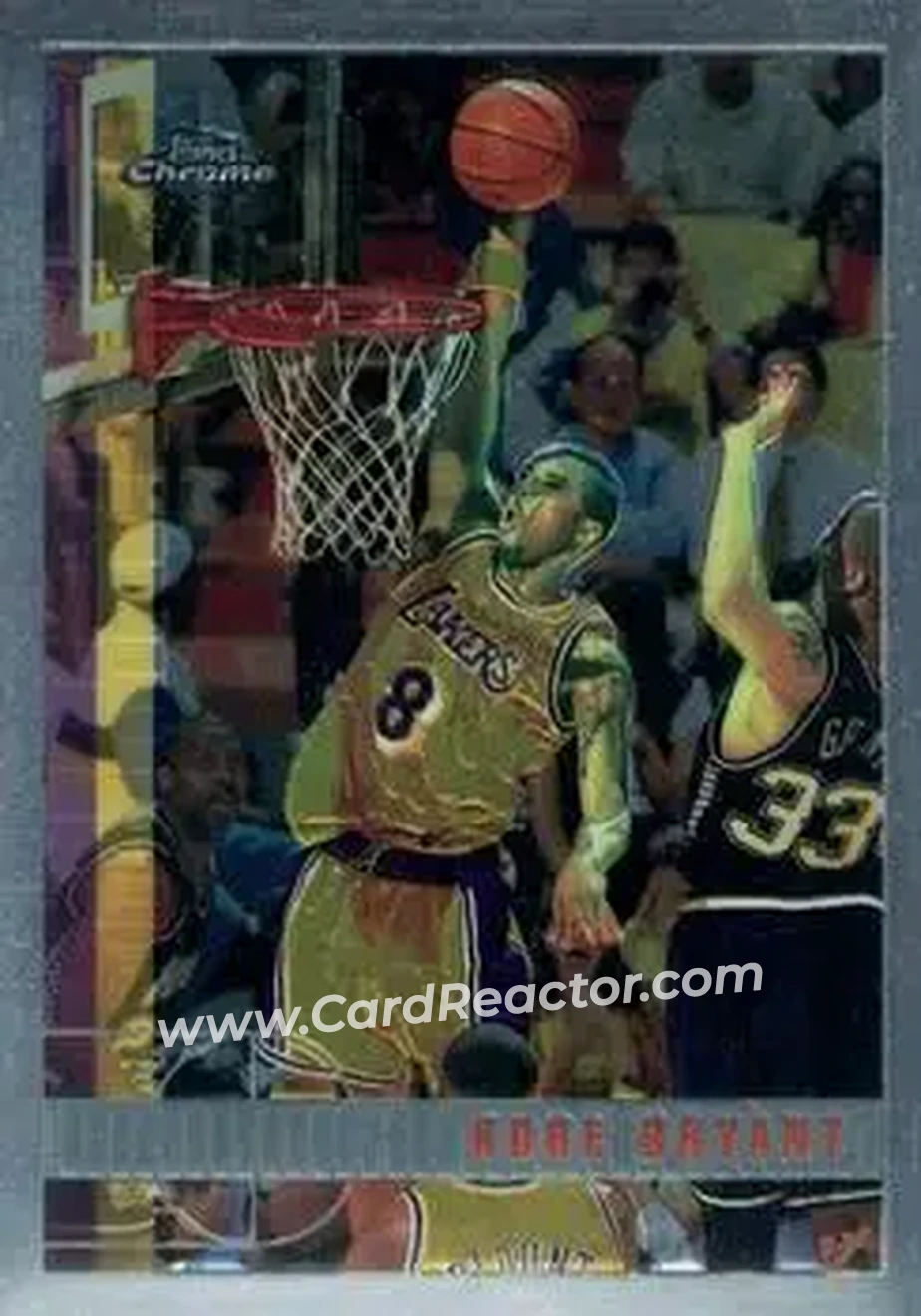 Front of Kobe Bryant