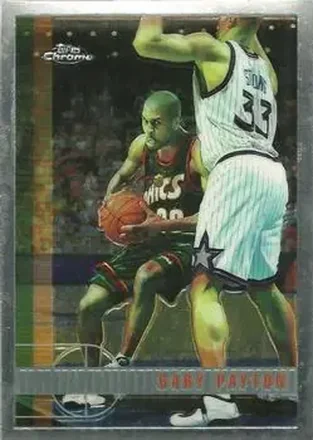 1997-98 Topps Chrome #179 Gary Payton