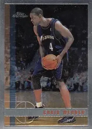 1997-98 Topps Chrome #185 Chris Webber