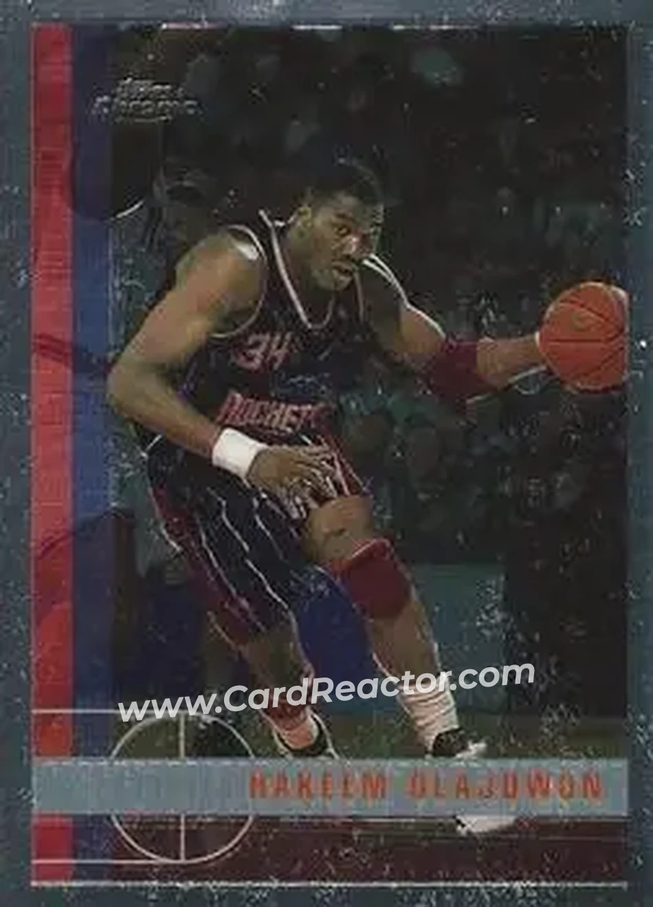 Front of Hakeem Olajuwon