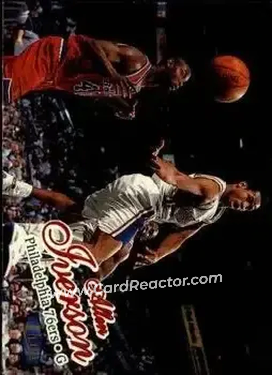 Front of Allen Iverson