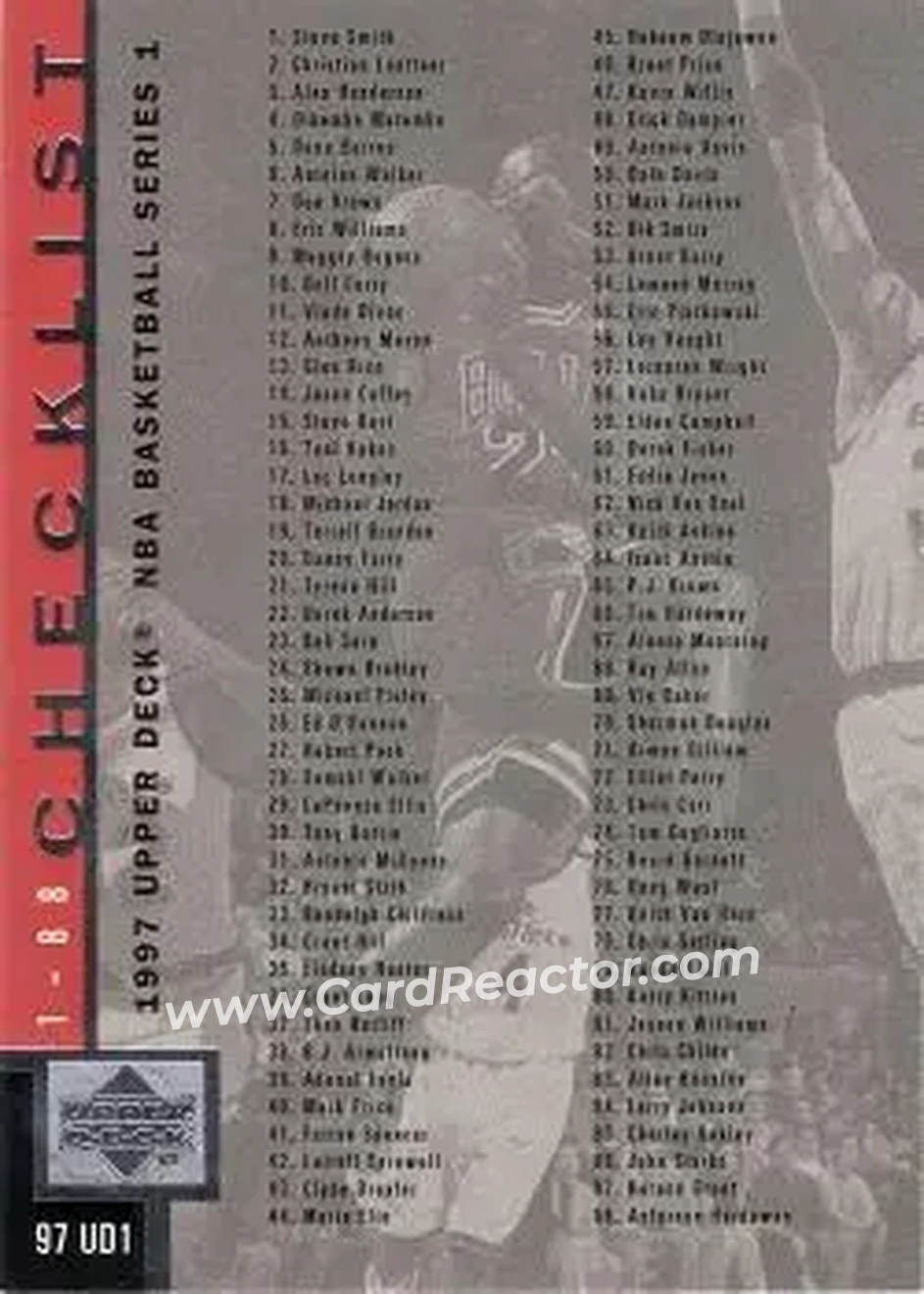 Front of Michael Jordan