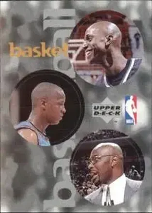 1997-98 Upper Deck NBA Stickers (European) #72 Card #72