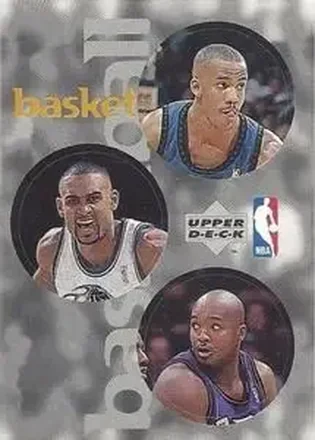 1997-98 Upper Deck NBA Stickers (European) #73 Card #73