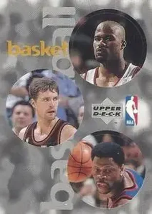 1997-98 Upper Deck NBA Stickers (European) #93 Card #93