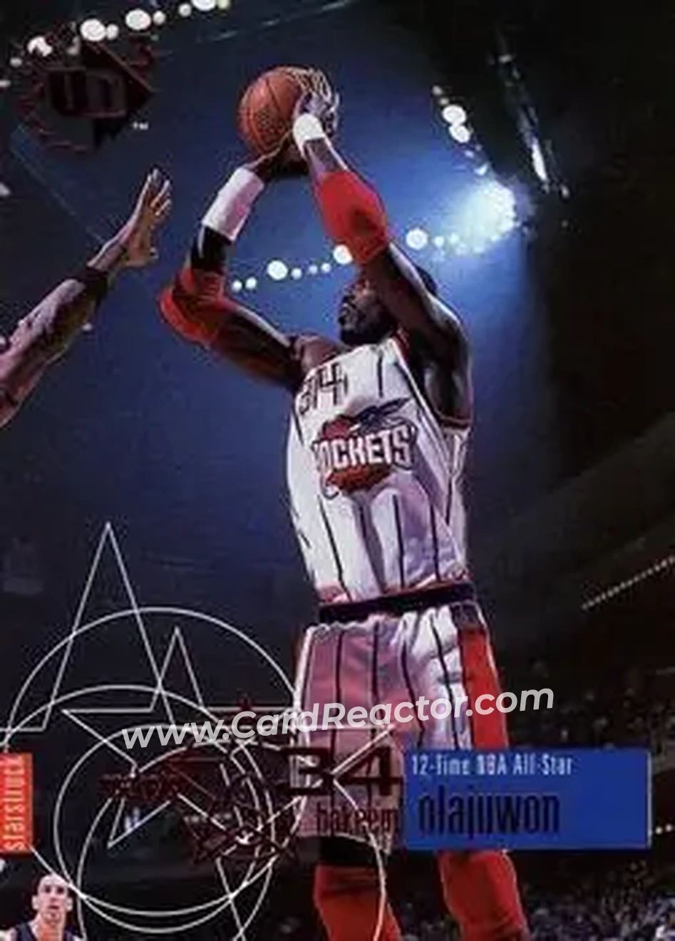 Front of Hakeem Olajuwon