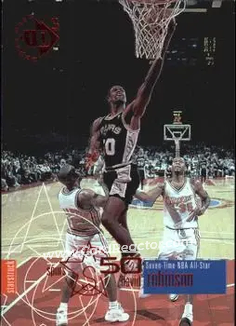 Front of David Robinson