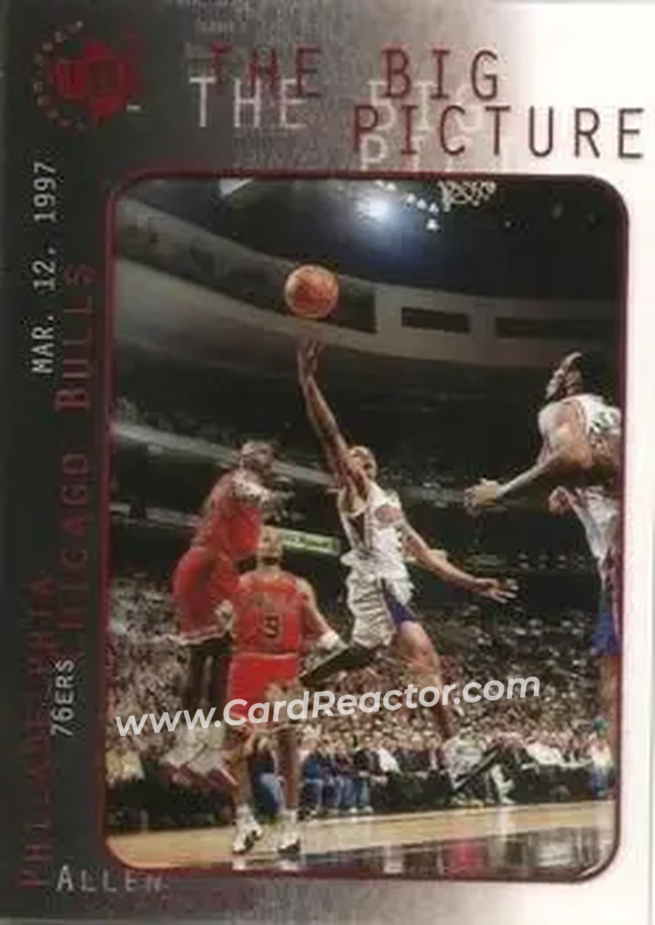 Front of Allen Iverson