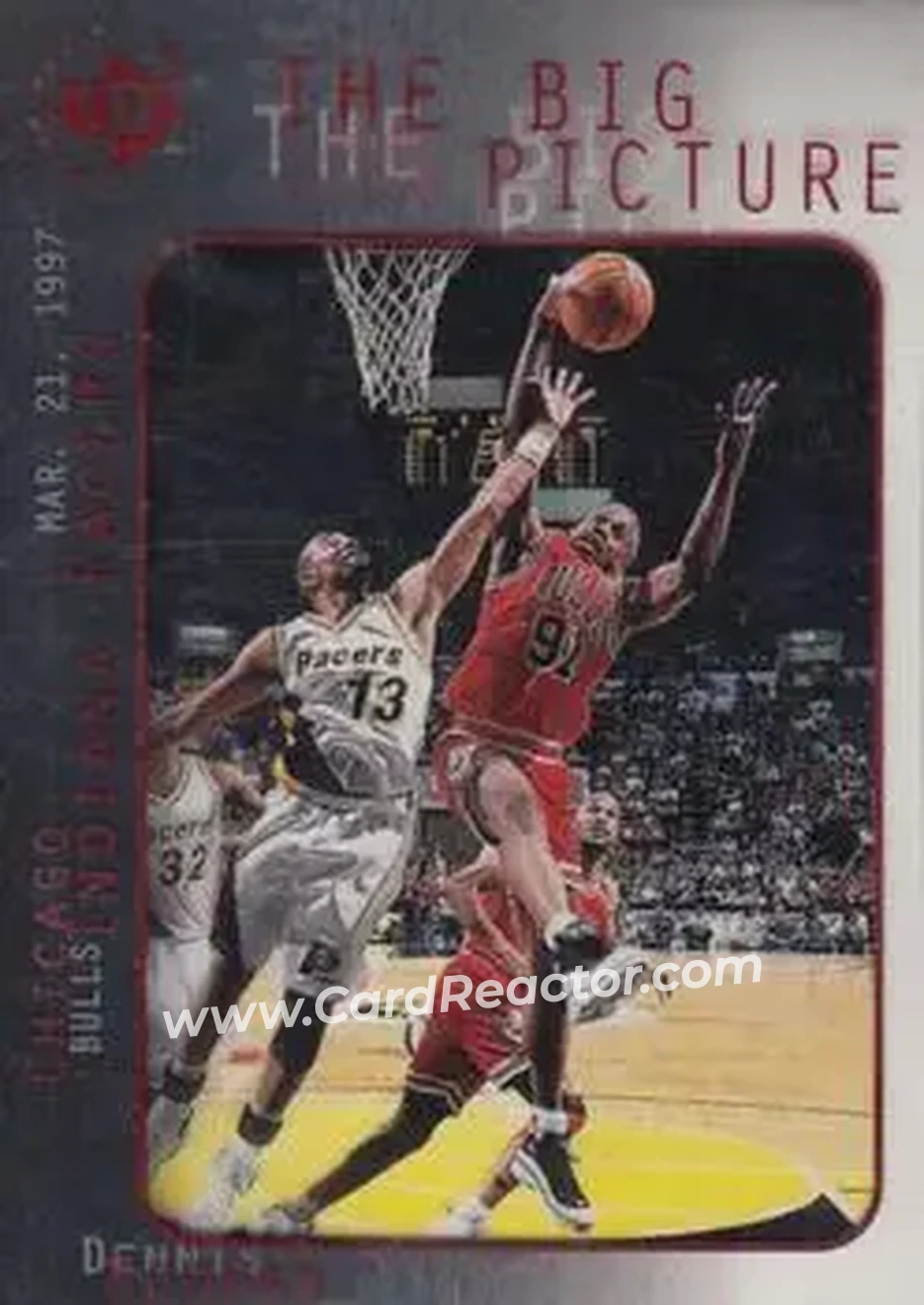 Front of Dennis Rodman