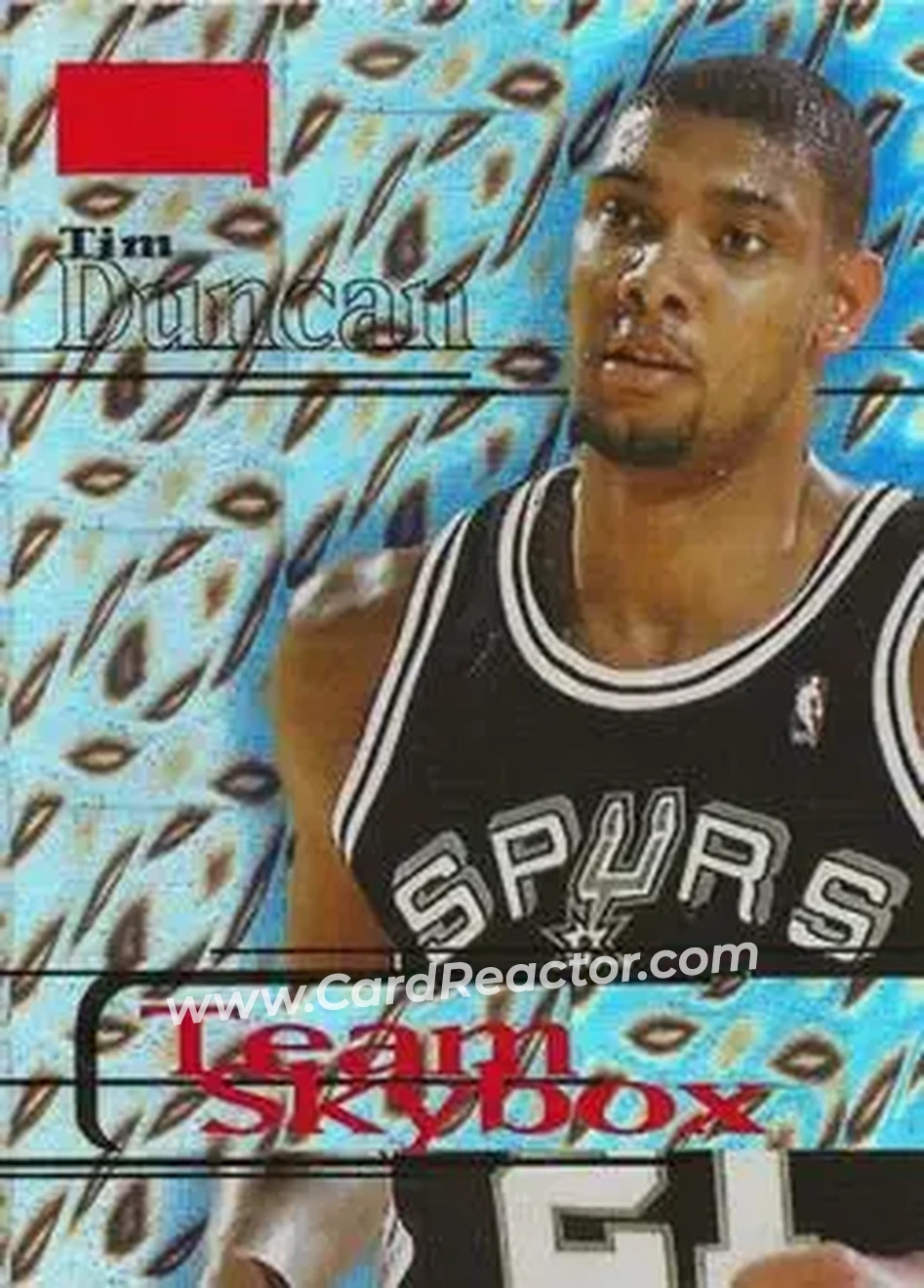 Front of Tim Duncan