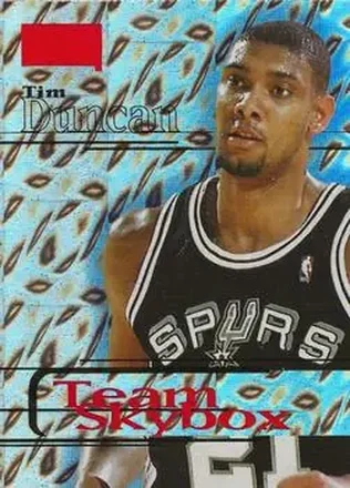 1997-98 SkyBox Premium #229 Star Rubies Tim Duncan