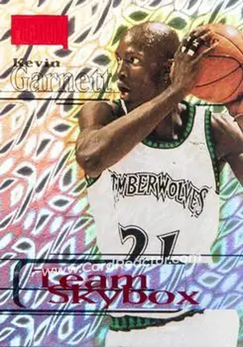 Front of Kevin Garnett