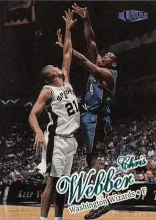 1997-98 Ultra #212 Chris Webber