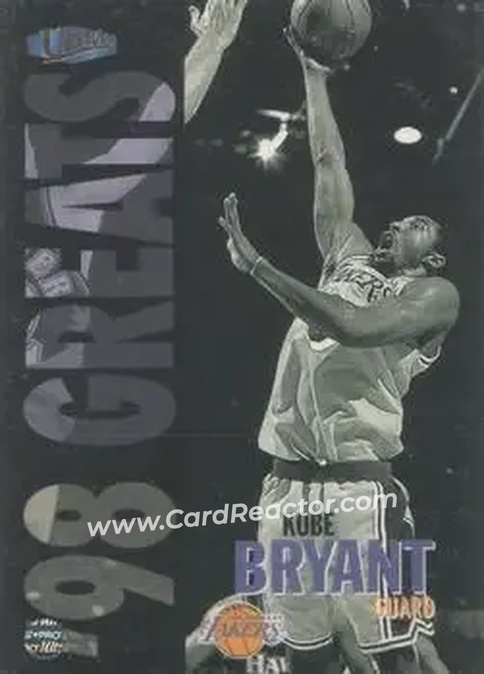 Front of Kobe Bryant